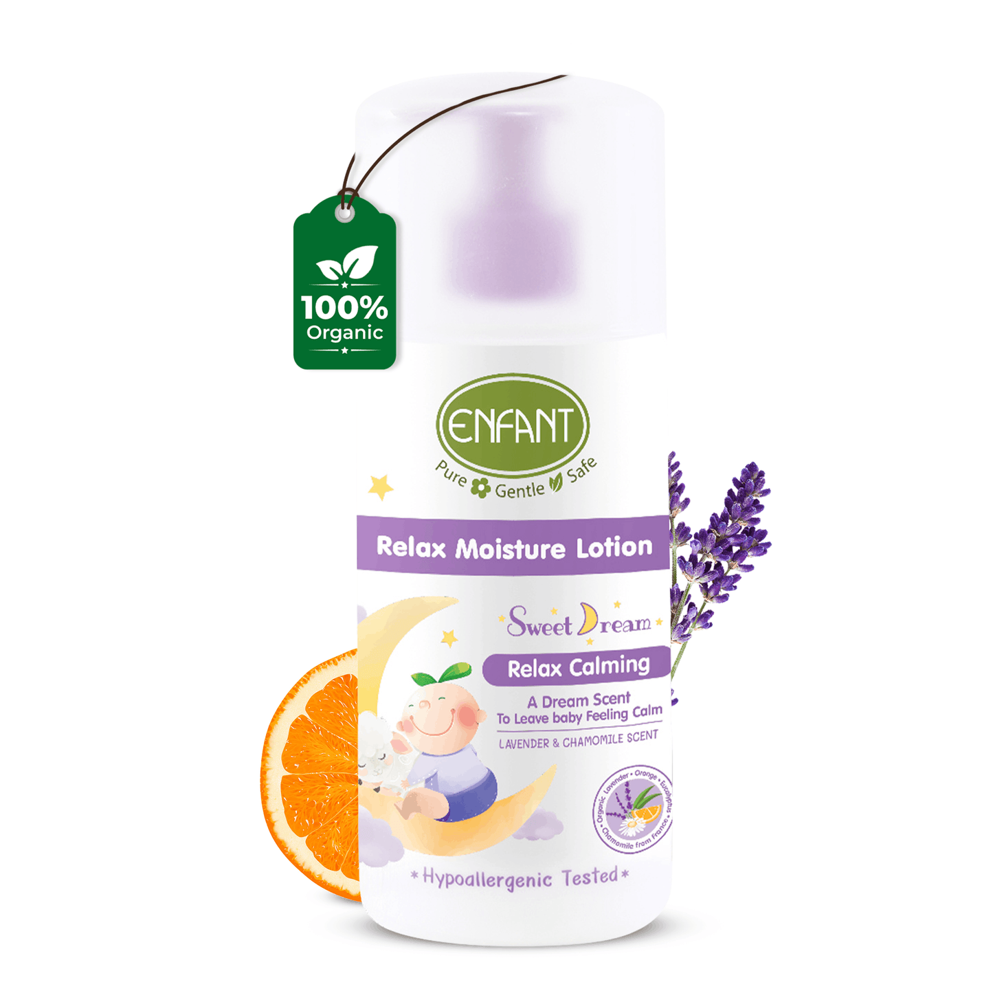 Enfant Organic Lavender Care Set – Relaxing Newborn Bedtime Essentials