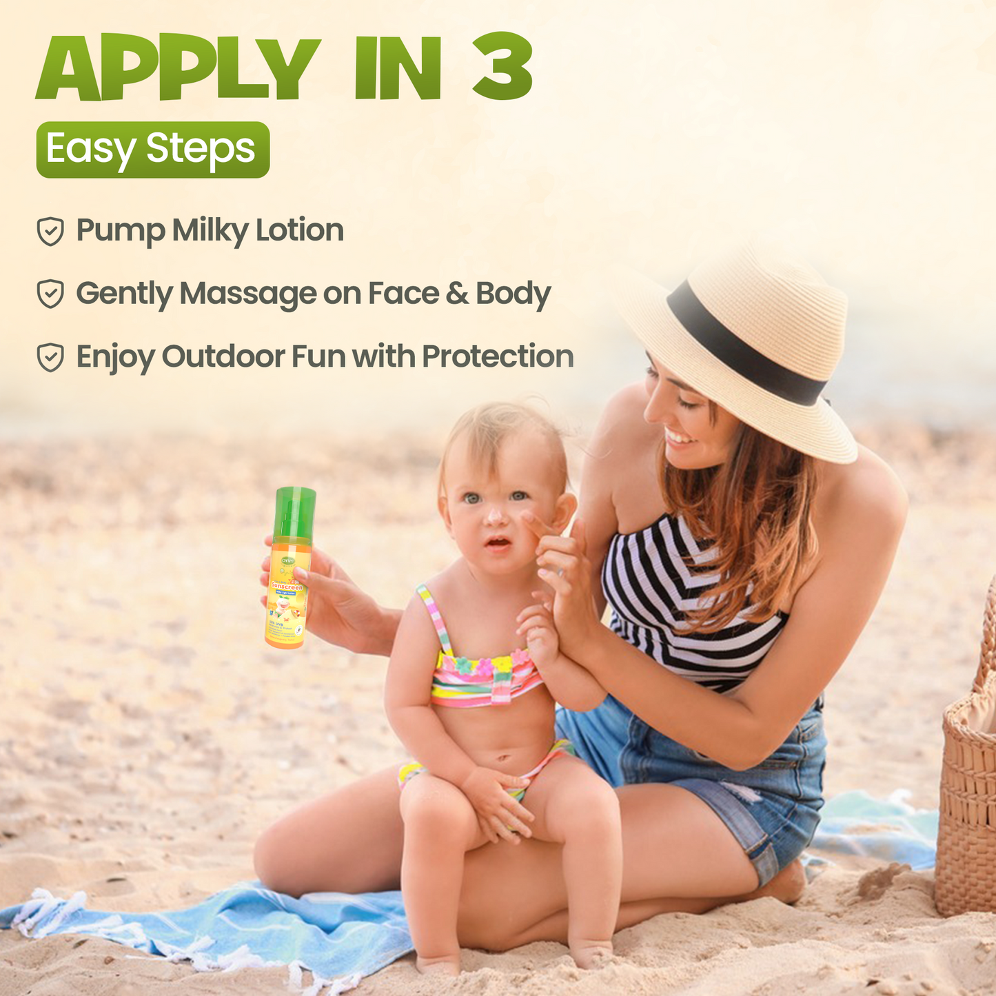 ENFANT Face & Body Sunscreen Lotion 70ml