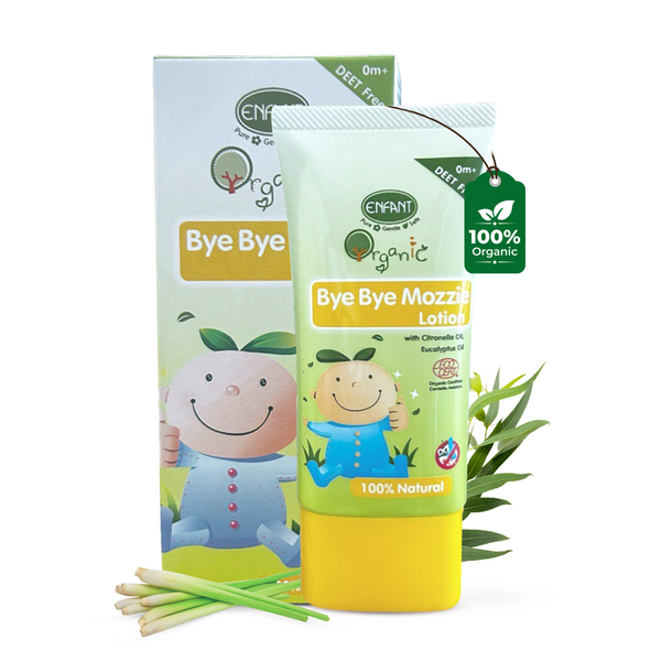 ENFANT Organic Bye Bye Insect Repellent Lotion