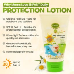 Enfant Organic Daily Protection Baby Lotion SPF30 PA+++ with Argan Oil – Everyday Sun Care 100ml