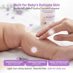 Enfant Organic Relax Baby Moisturizing Lotion with Ceramide & Lavender – Calming Bedtime Skincare 250ml