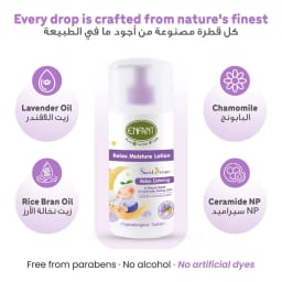 Enfant Organic Relax Baby Moisturizing Lotion with Ceramide & Lavender – Calming Bedtime Skincare 250ml