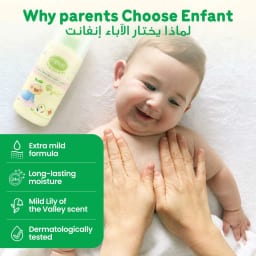 Enfant Organic Extra Mild Moisture Lotion – Hypoallergenic Baby Body Lotion for Sensitive Skin