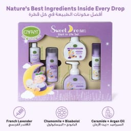 ENFANT Newborn Baby Gift Set - Relaxing "Sweet Dream" Night Routine | Organic & Dermatologically Tested