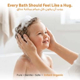 Enfant Organic Ultra Care Shampoo & Body Wash for Kids – Gentle 2-in-1 Bath Wash, 2 Years+