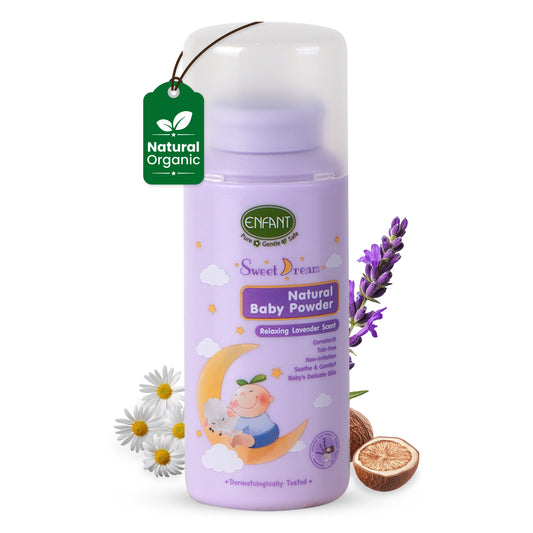 بودرة الأطفال الطبيعية "أحلام سعيدة" من إنفانت