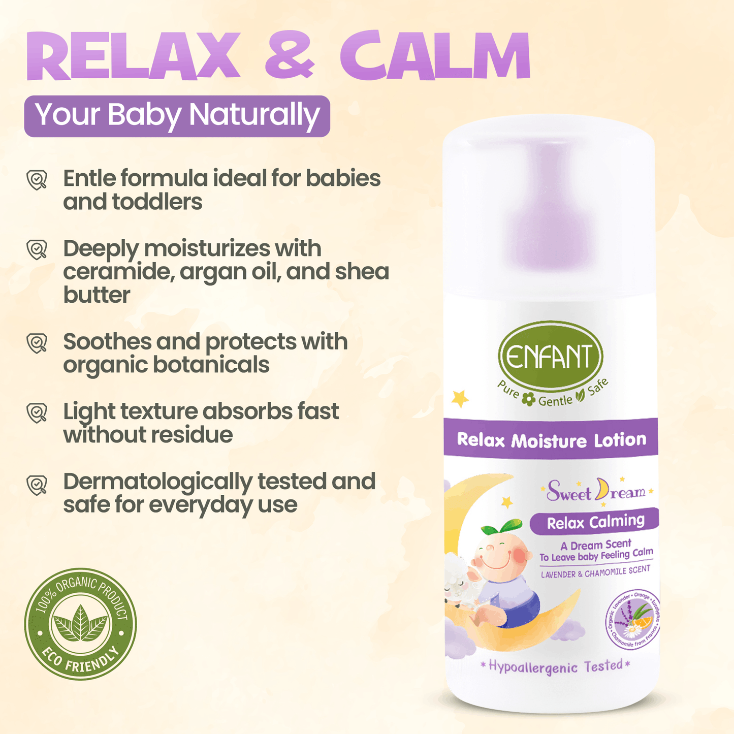 ENFANT Relax Moisturizing Lotion 250ml