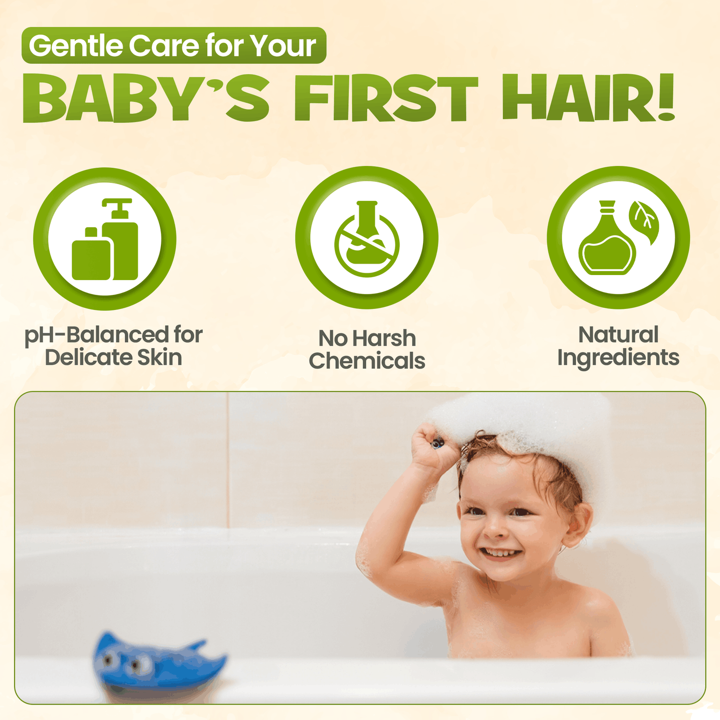 شامبو مرطب عضوي للأطفال 300 مل