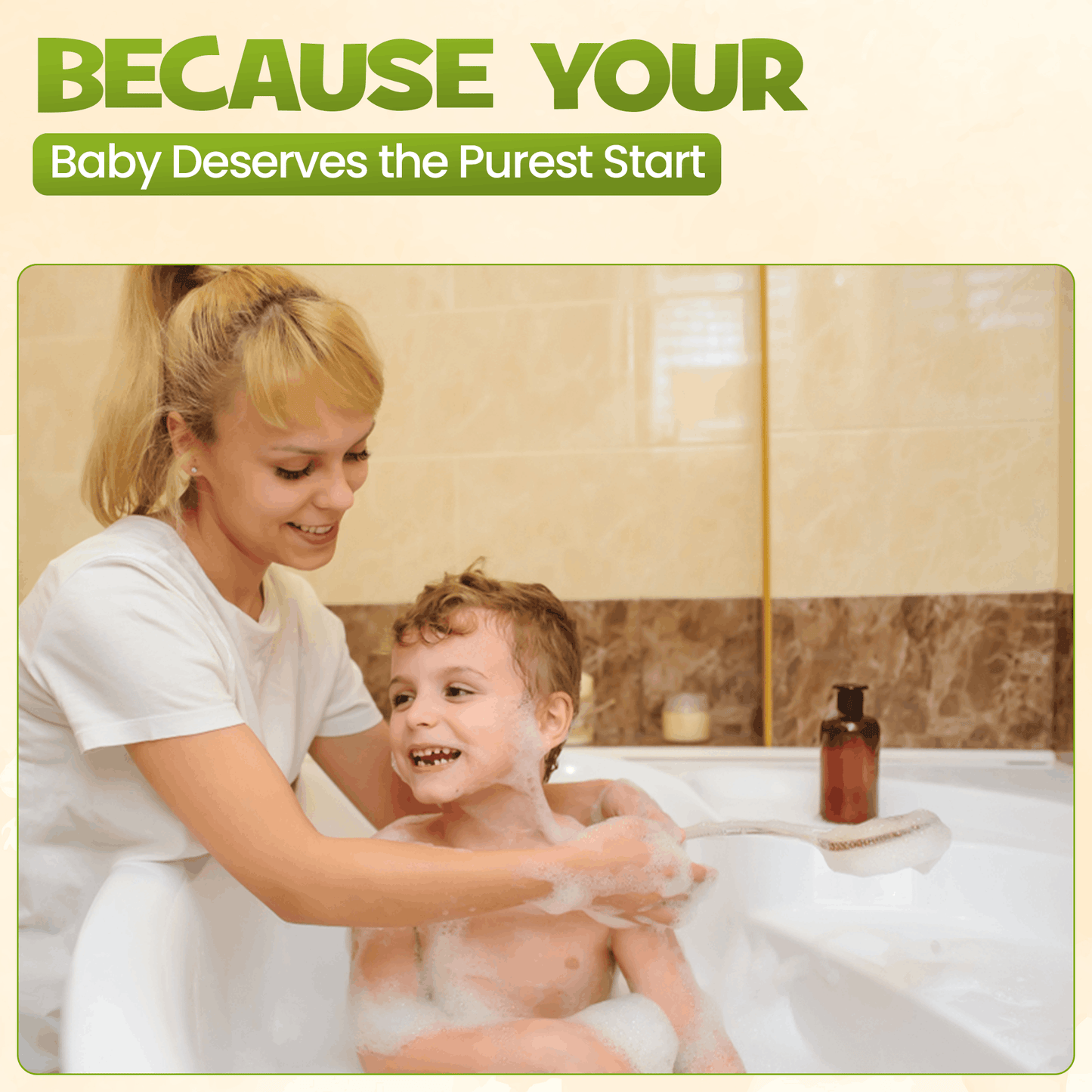 غسول الجسم العضوي المرطب من إنفانت، 300 مل