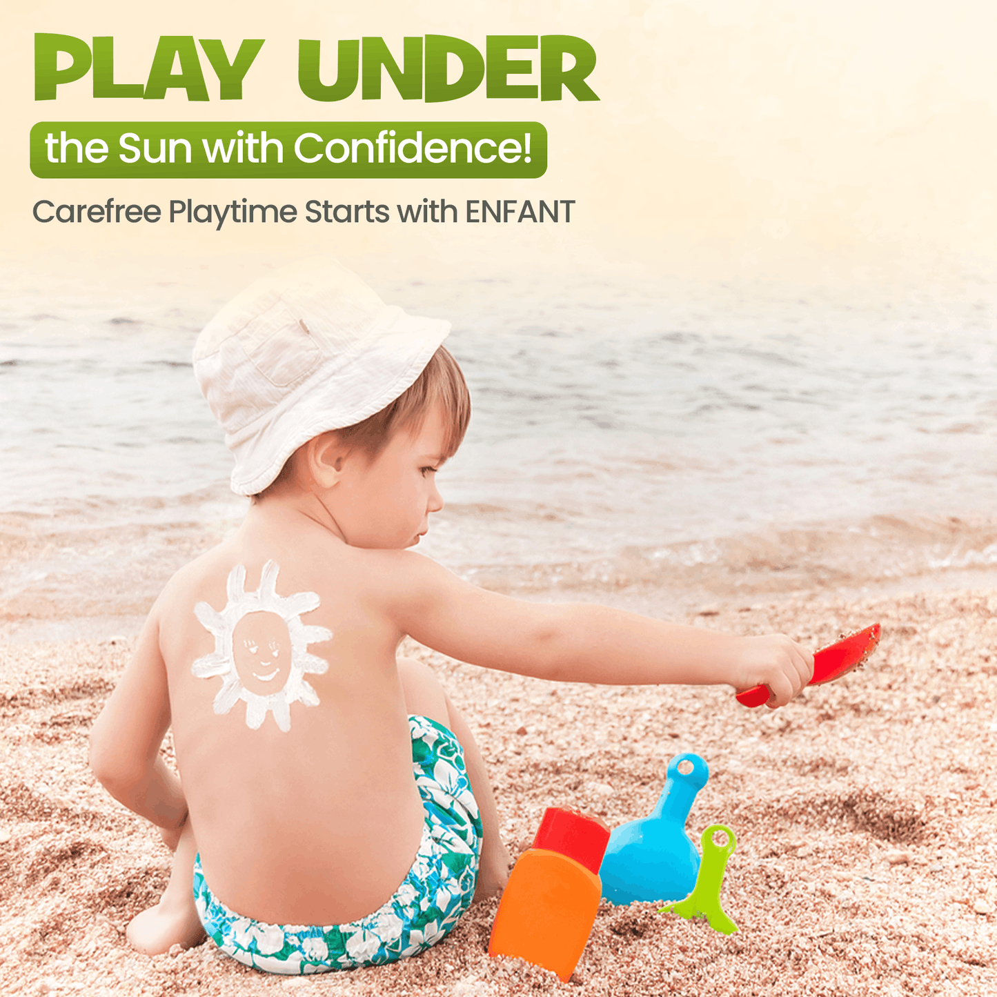 لوشن واقي من الشمس للوجه والجسم للأطفال 70 مل