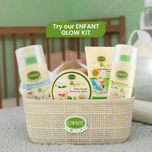 مجموعة إنفانت جلو - مجموعة العناية ببشرة الأطفال حديثي الولادة