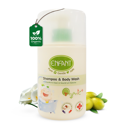 ENFANT Organic Plus Shampoo & Body Wash 300ml