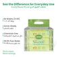 ENFANT Organic Plus Extra Mild Baby Wipes – 99% Pure Water & Plant-Based Face & Body Wipes (Fragrance-Free)