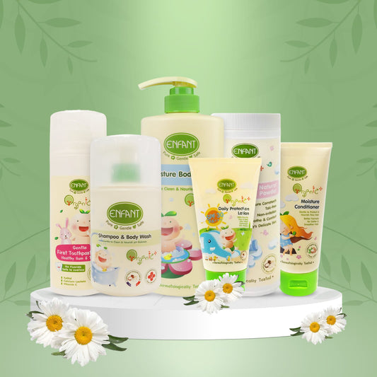 مجموعة العناية اليومية اللطيفة للبنات بعمر سنتين